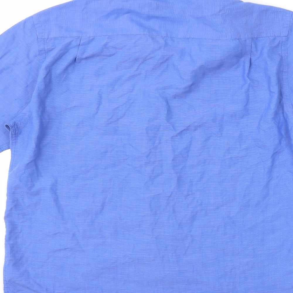 F&F Mens Blue    Dress Shirt Size 14.5