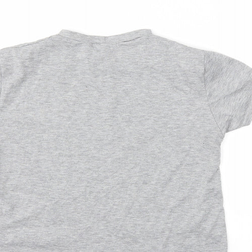 In the Style Womens Grey   Basic T-Shirt Size 8