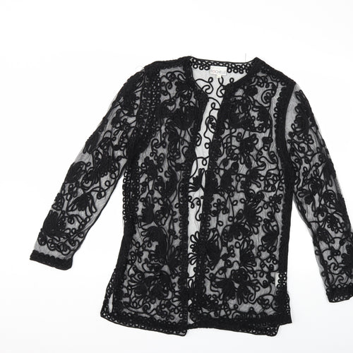La Rochelle Womens Black   Cardigan Jumper Size L
