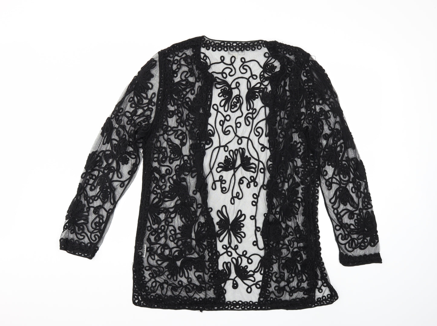 La Rochelle Womens Black   Cardigan Jumper Size L