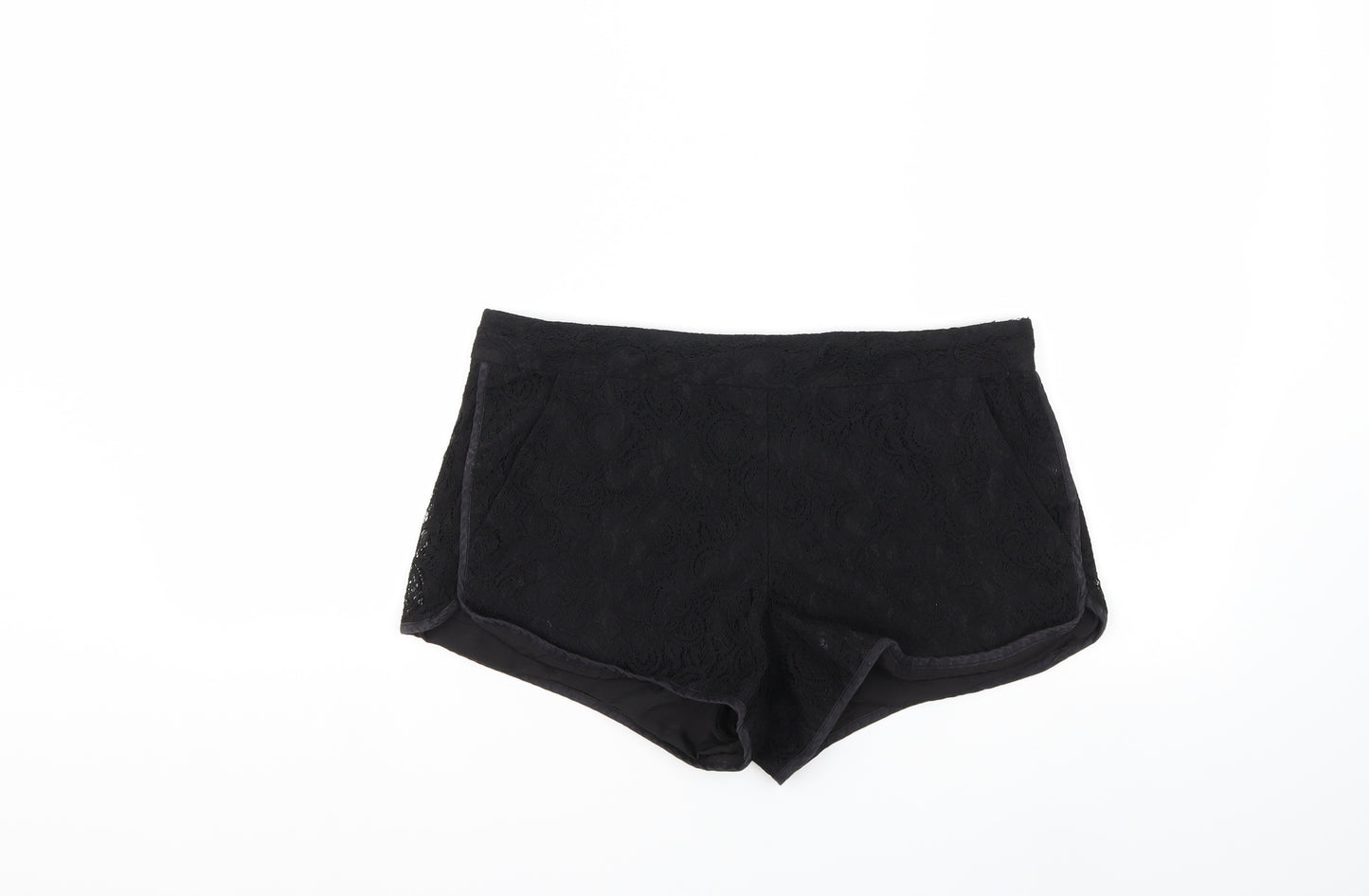 French Connection Womens Black   Hot Pants Shorts Size 12