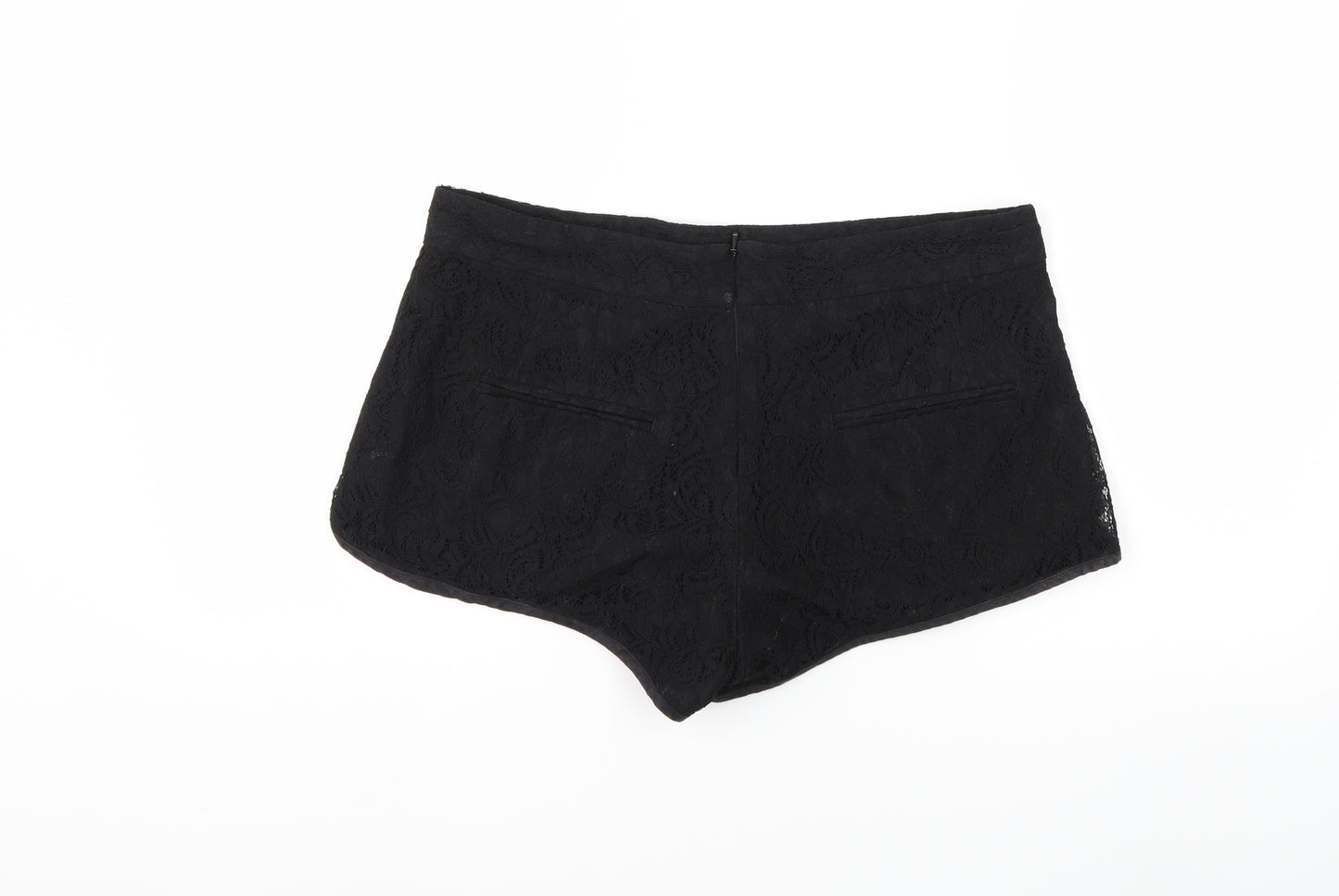 French Connection Womens Black   Hot Pants Shorts Size 12