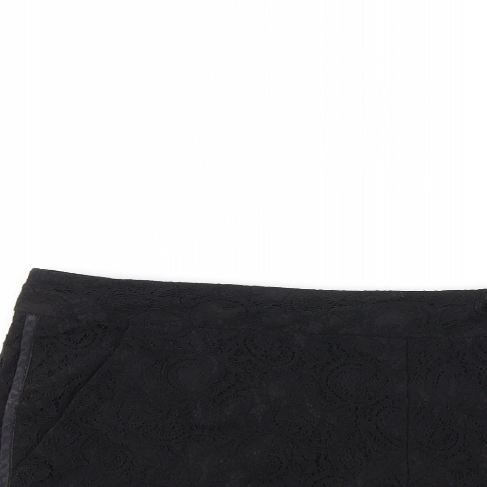 French Connection Womens Black   Hot Pants Shorts Size 12