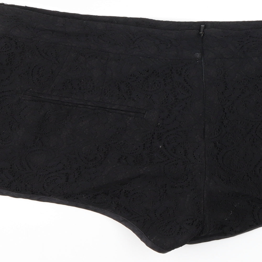 French Connection Womens Black   Hot Pants Shorts Size 12