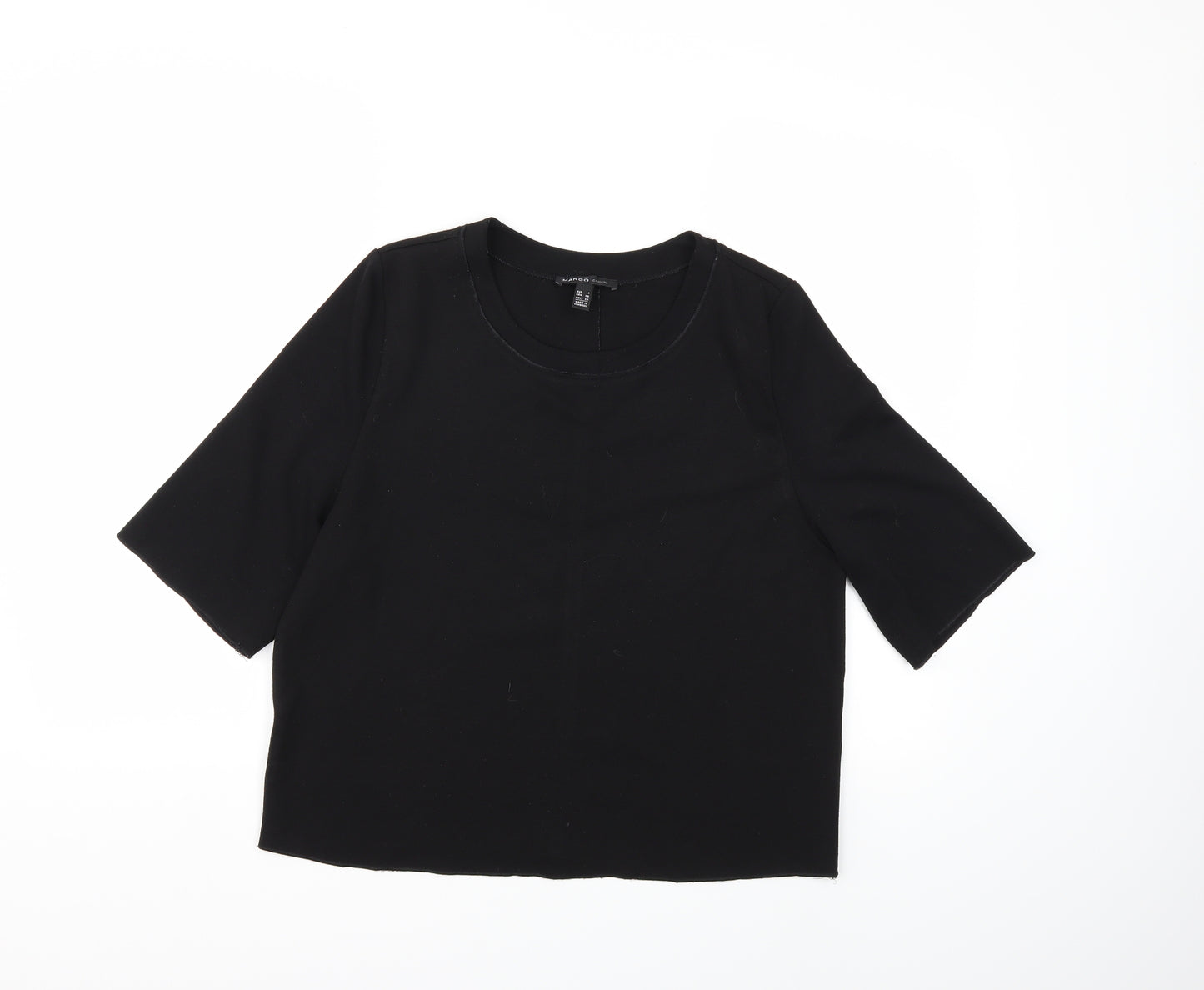 Zara Womens Black   Basic T-Shirt Size S