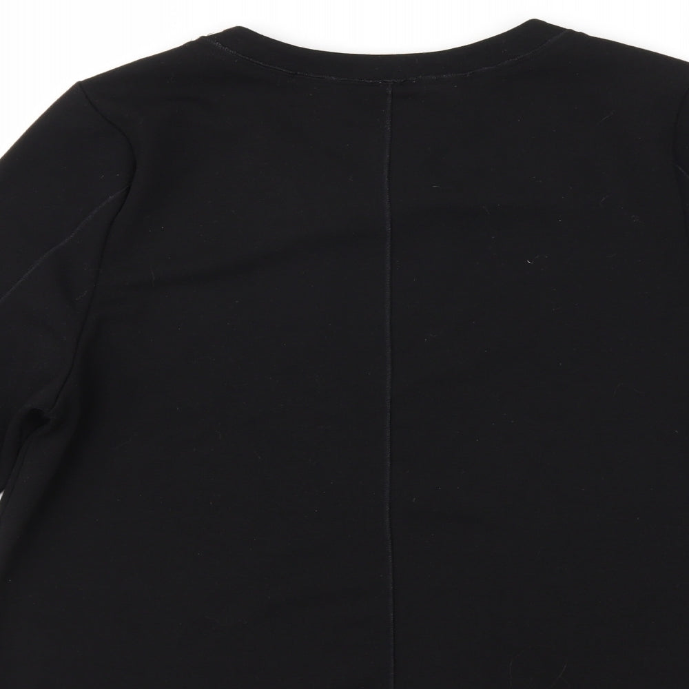 Zara Womens Black   Basic T-Shirt Size S