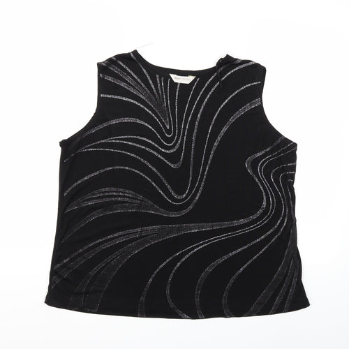 Bonmarché Womens Black   Basic Tank Size L