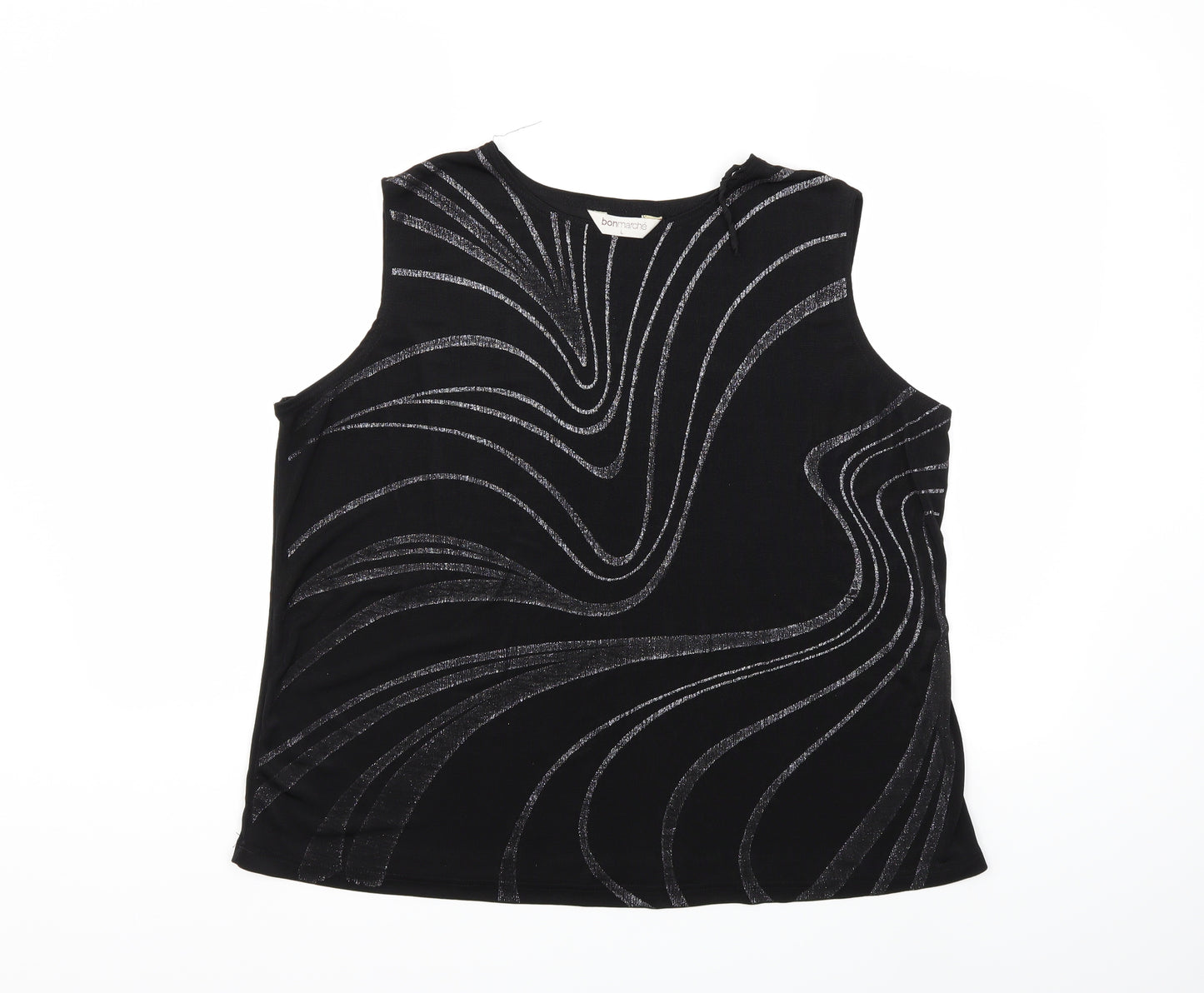 Bonmarché Womens Black   Basic Tank Size L