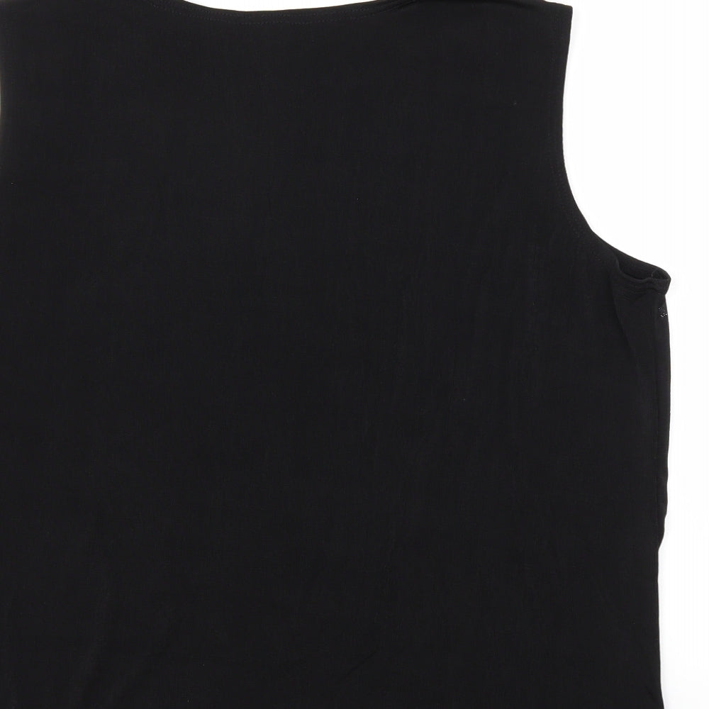 Bonmarché Womens Black   Basic Tank Size L