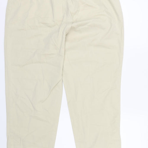 Zaffiri Womens Ivory   Trousers  Size 18 L29 in