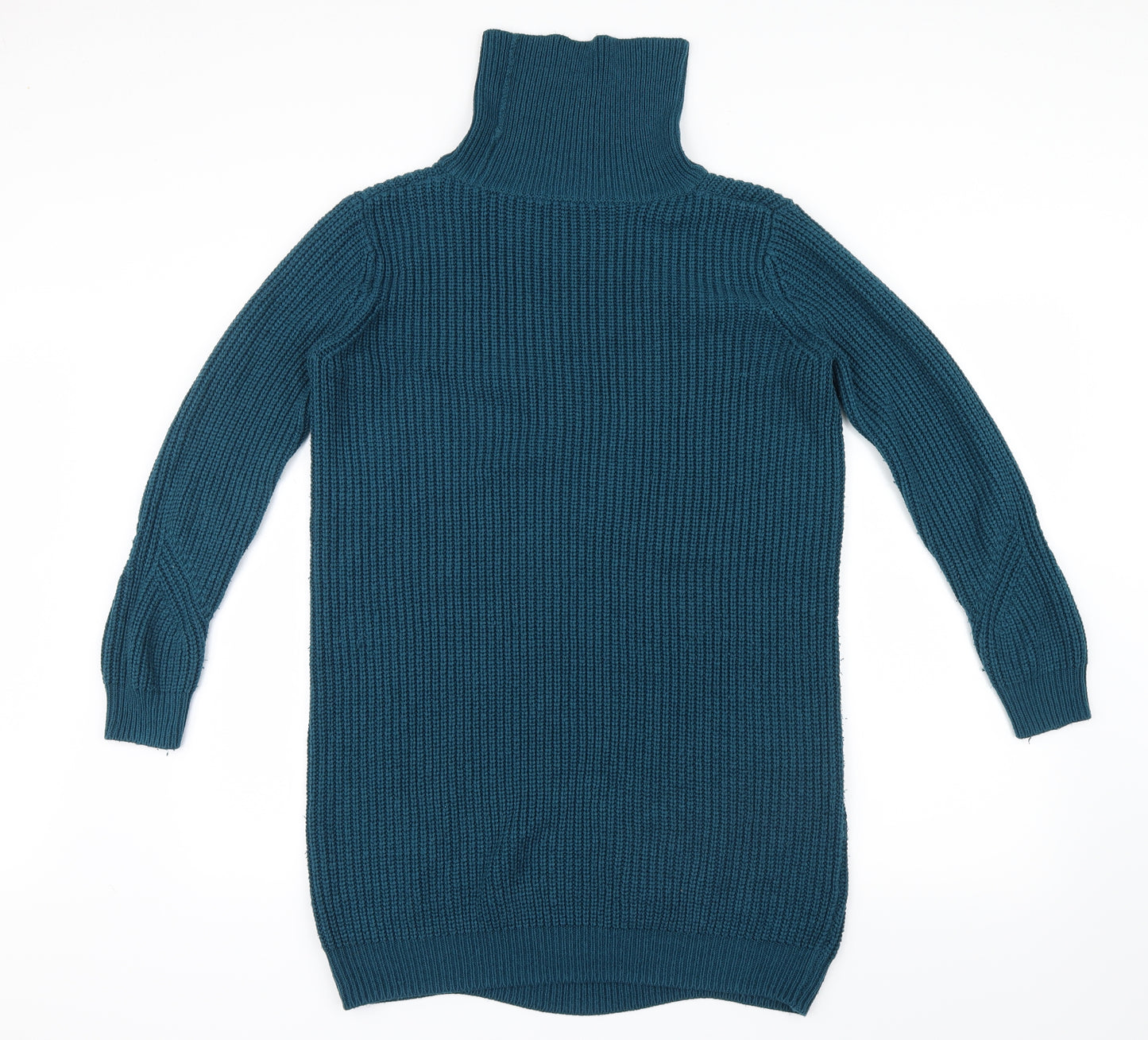 Tu  Womens Blue  Knit Pullover Jumper Size 14