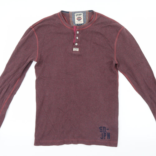 Superdry Mens Purple    T-Shirt Size S  - Sportswear