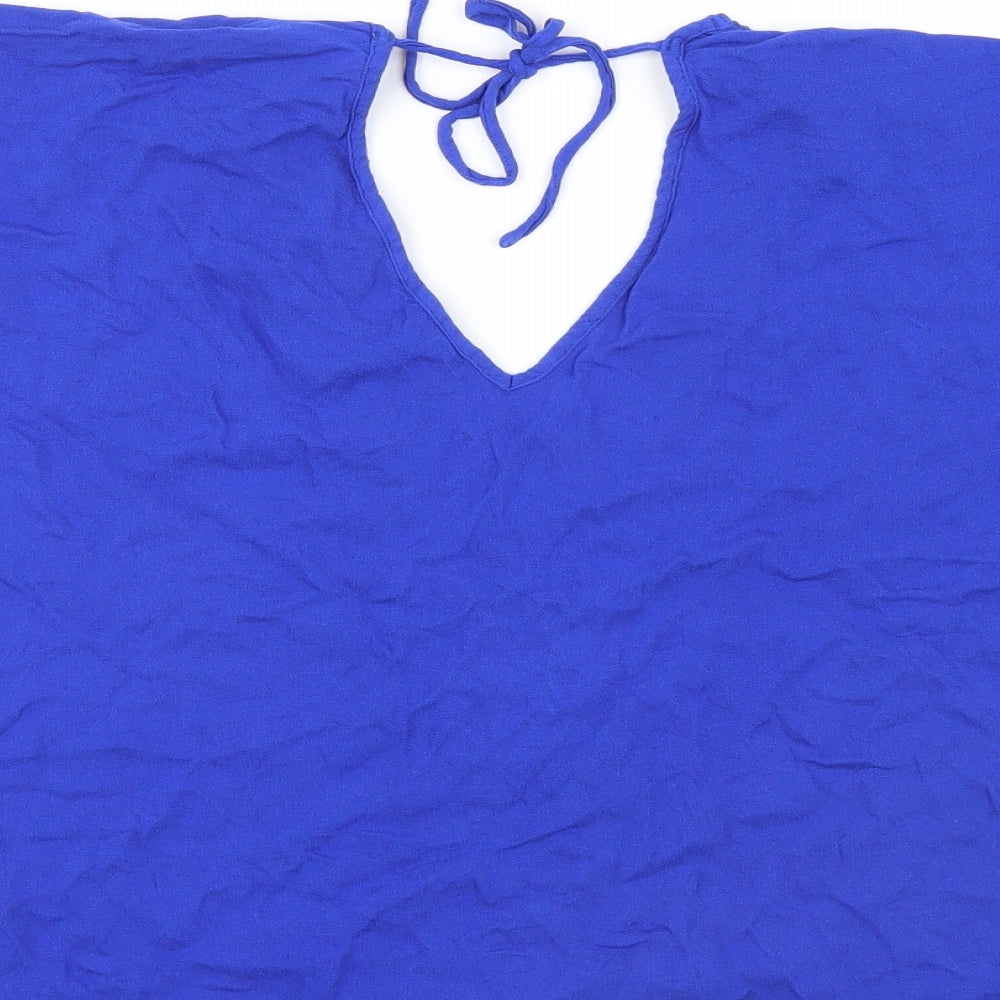 New Look Womens Blue   Basic Blouse Size 8