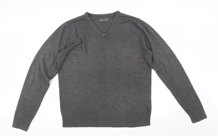 Burton Mens Grey Knit Pullover Jumper Size L