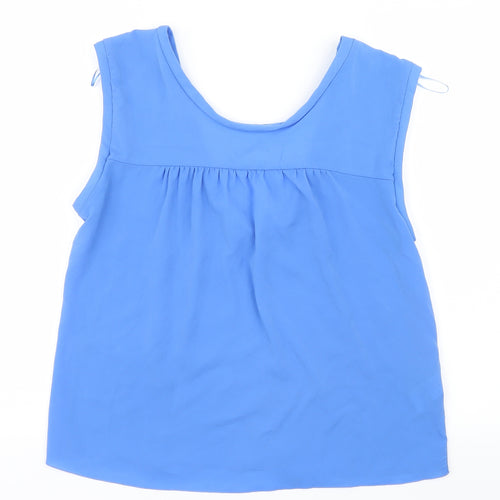 Zara Womens Blue   Basic Blouse Size 10