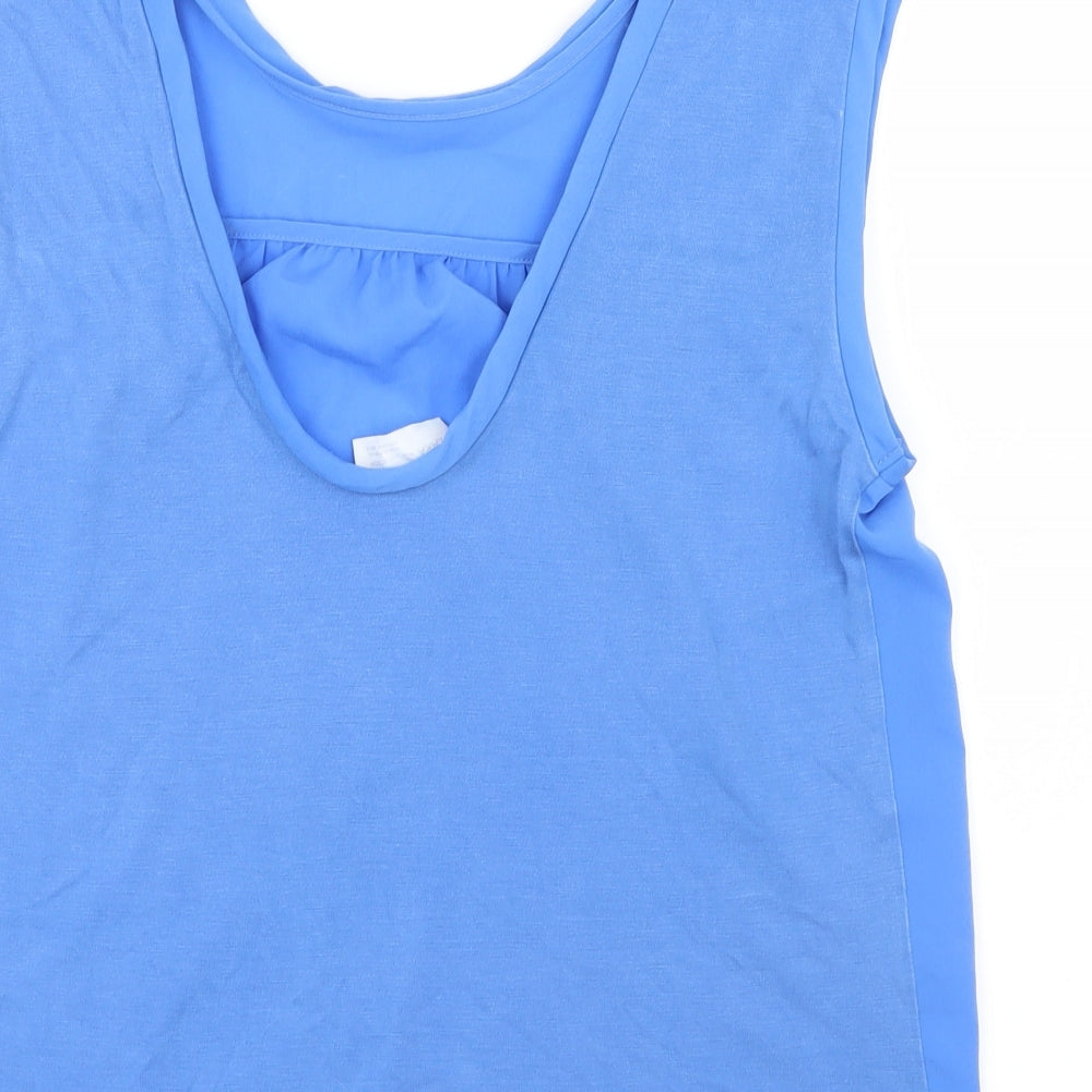 Zara Womens Blue   Basic Blouse Size 10