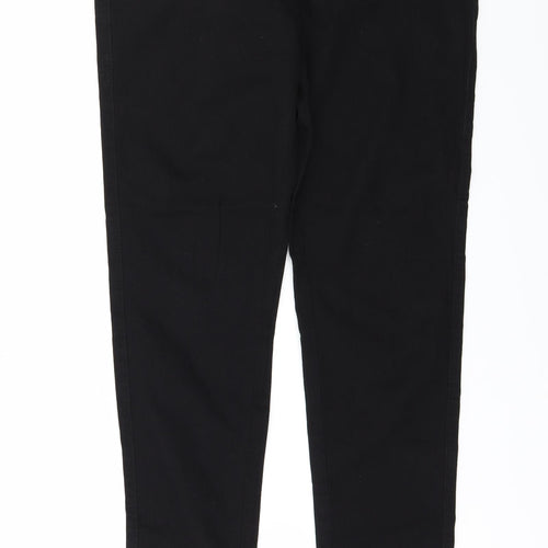 Denim & Co. Womens Black  Denim Jegging Jeans Size 14 L31 in