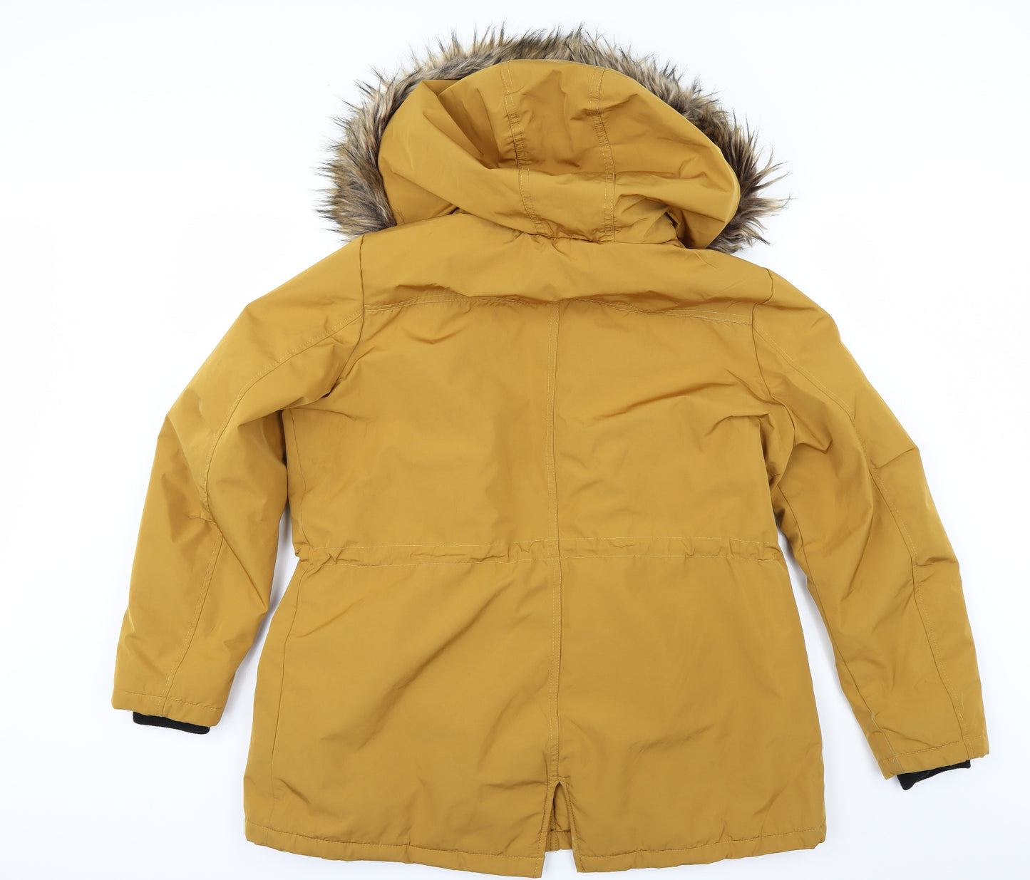 Primark Womens Yellow   Parka Coat Size L