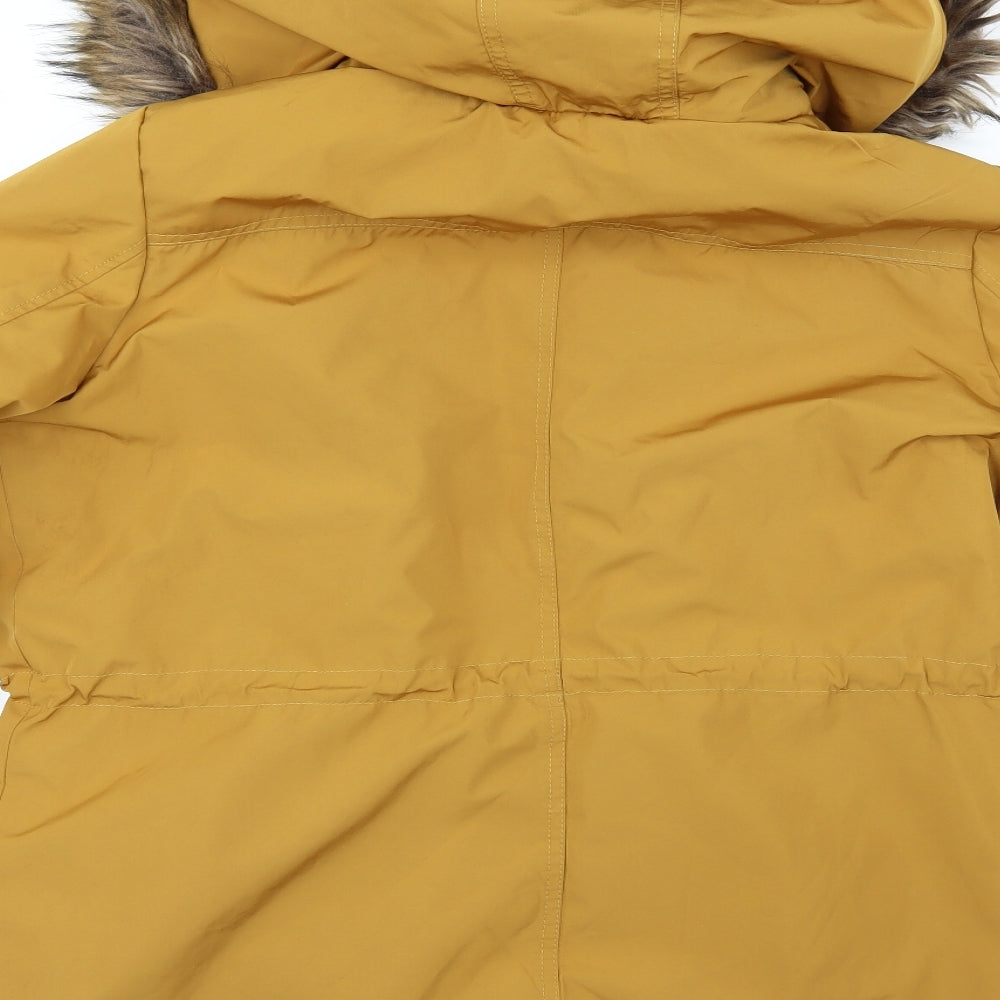 Primark Womens Yellow   Parka Coat Size L