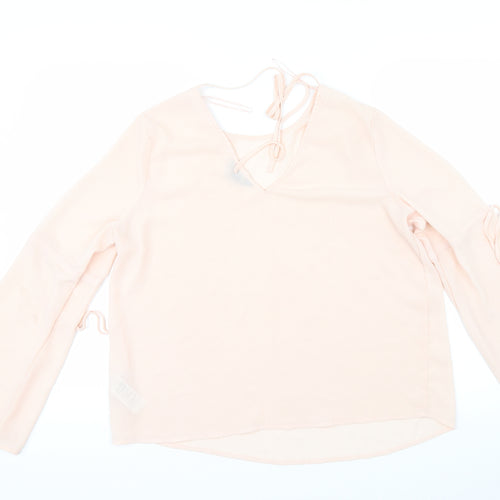 New Look Womens Orange   Tunic Blouse Size 14