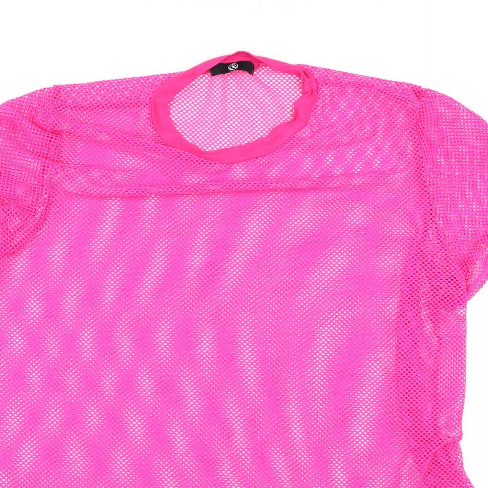 Missguided Womens Pink   Basic T-Shirt Size 6