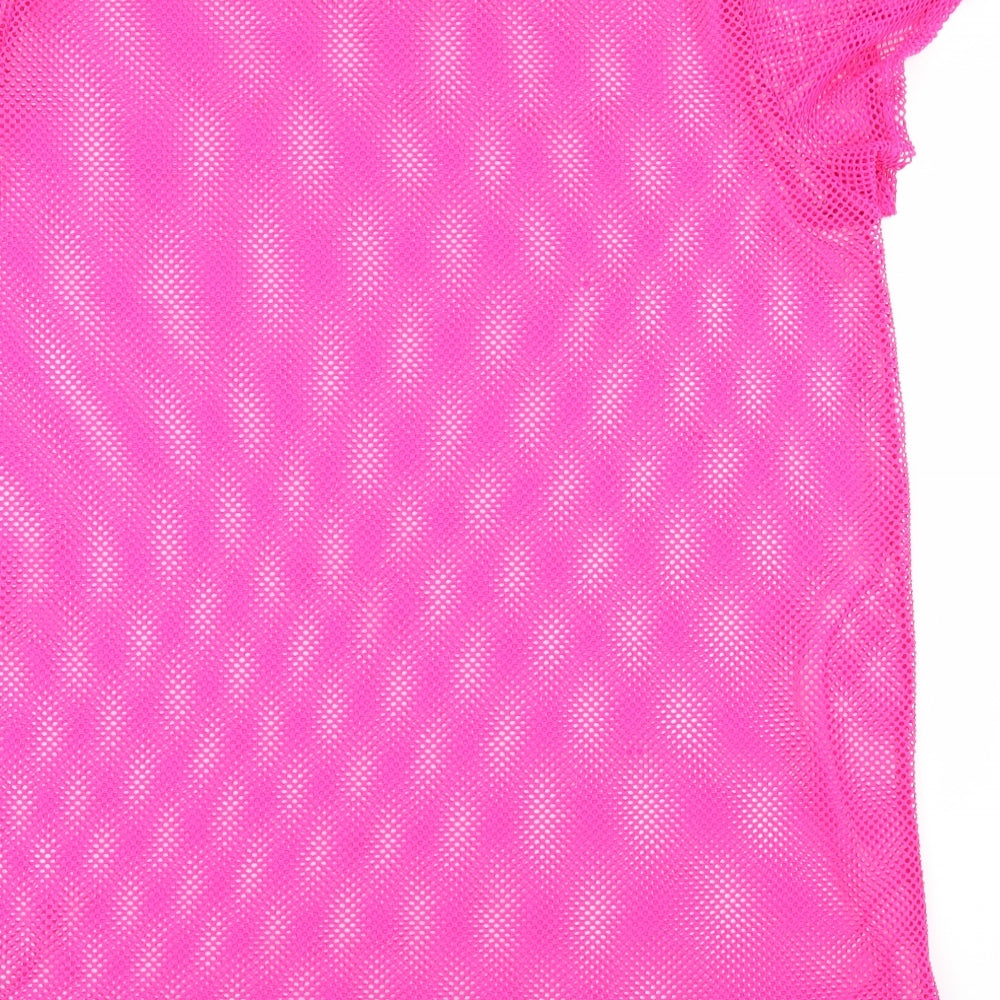 Missguided Womens Pink   Basic T-Shirt Size 6