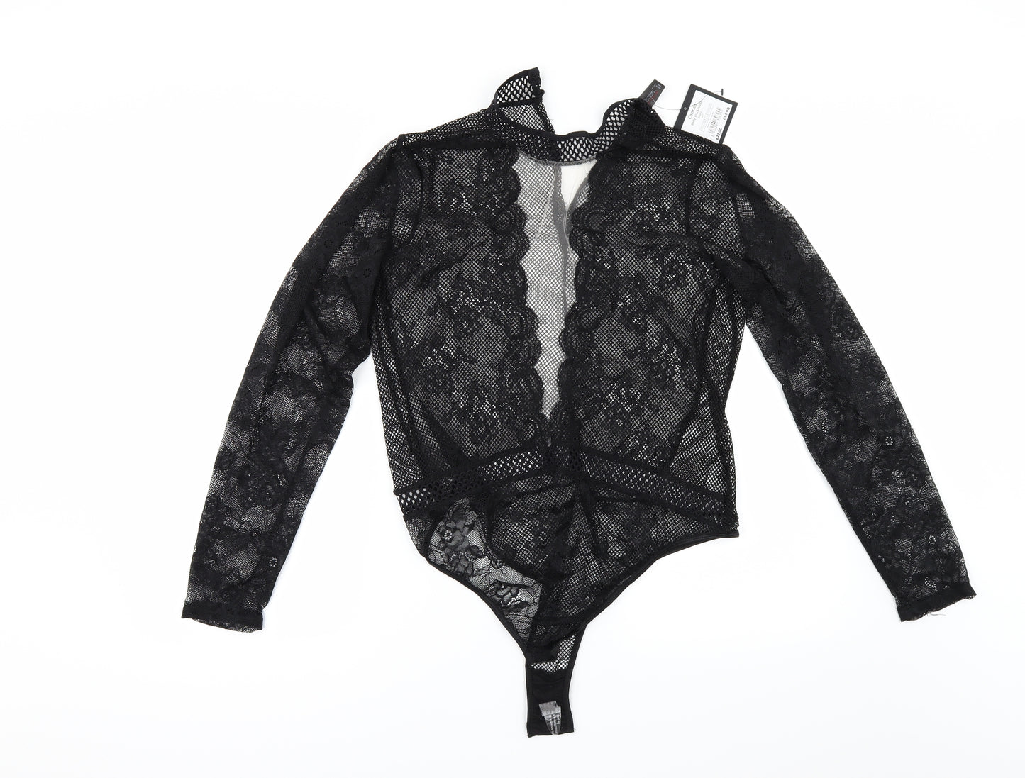Ann Summers Womens Black   Bodysuit One-Piece Size L