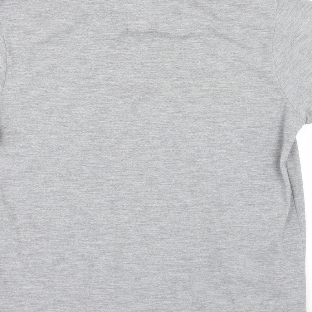 Le Breve Mens Grey    Polo Size M