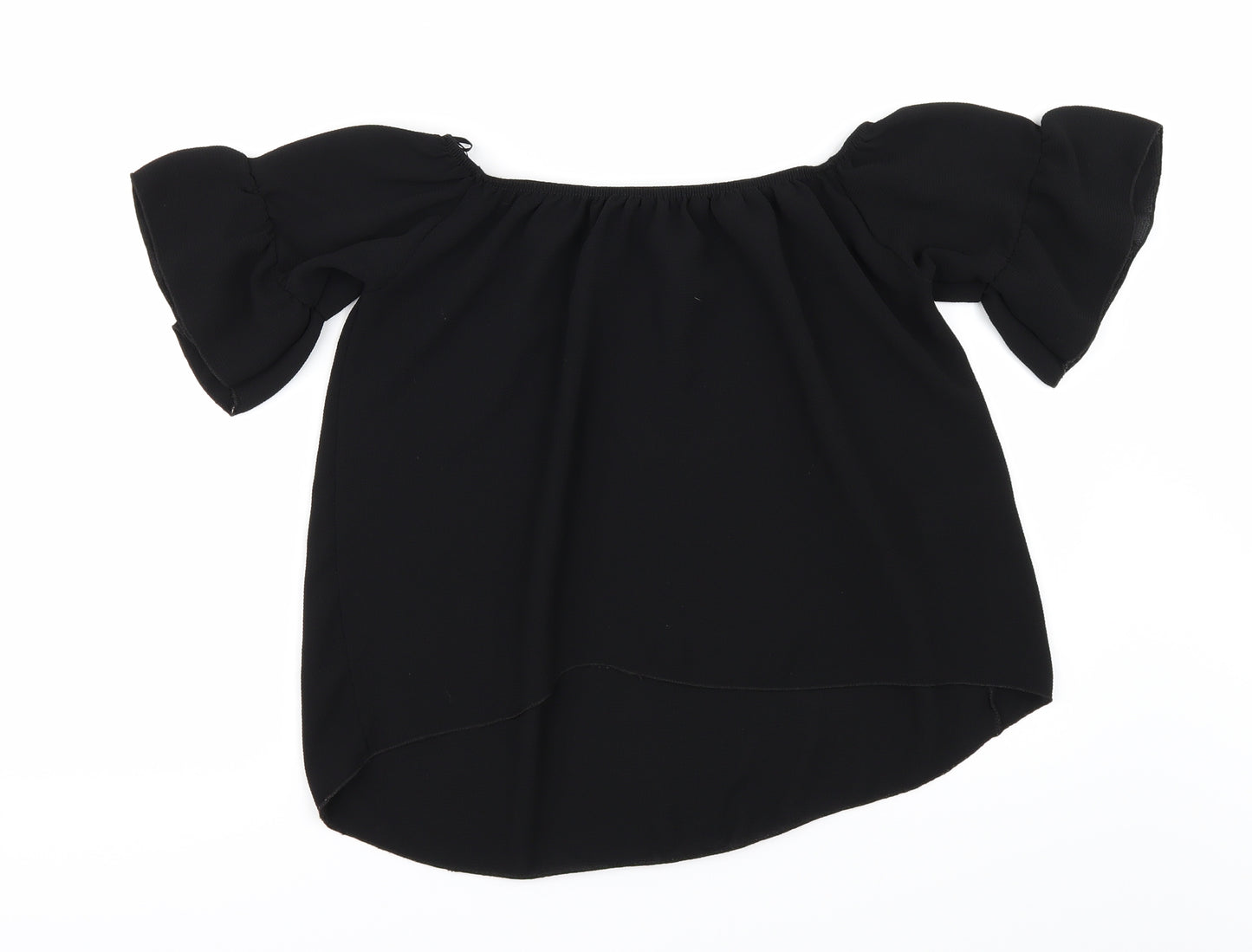 Quiz Womens Black   Tunic Blouse Size 12