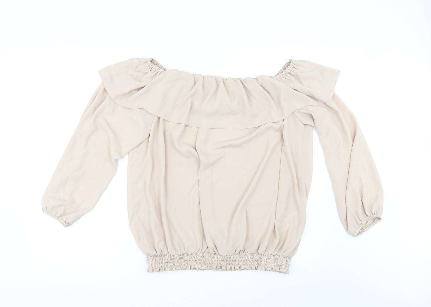 Debenhams Womens Beige   Tunic Blouse Size 20