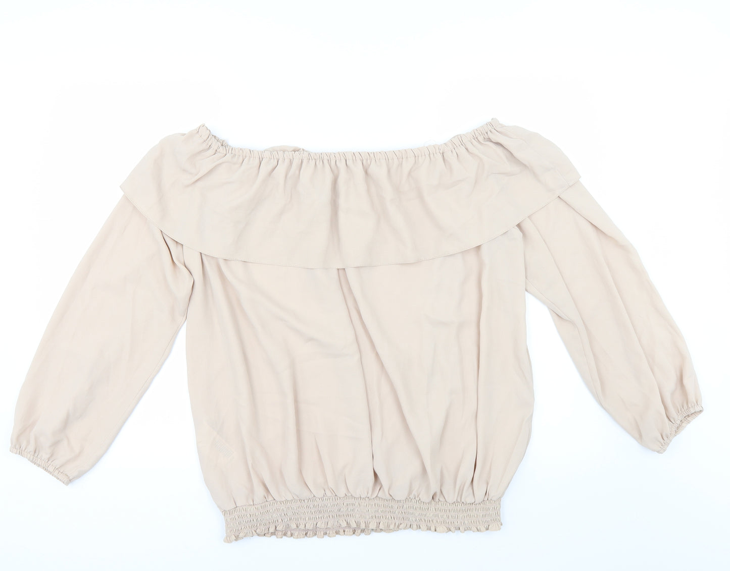 Debenhams Womens Beige   Tunic Blouse Size 20