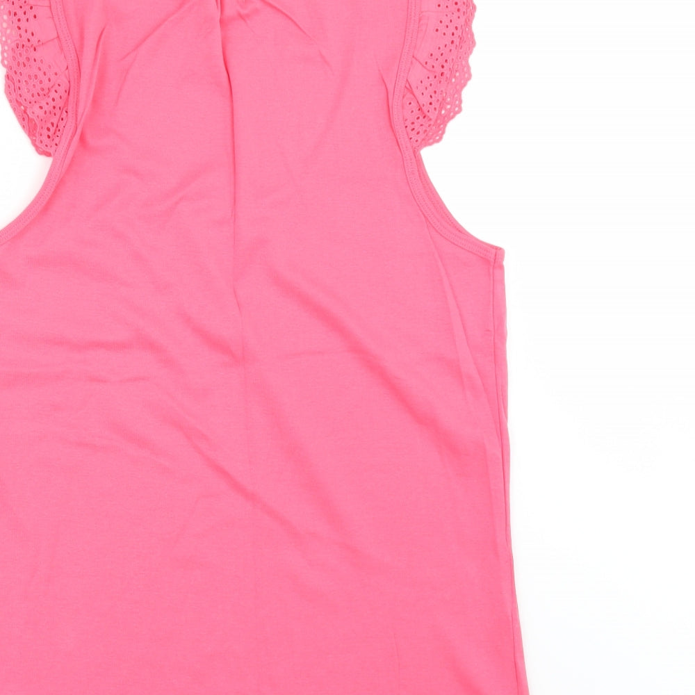 New Look Womens Pink   Basic T-Shirt Size 18