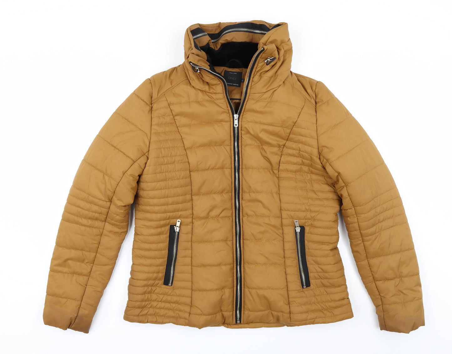 Only Womens Yellow   Jacket  Size XL