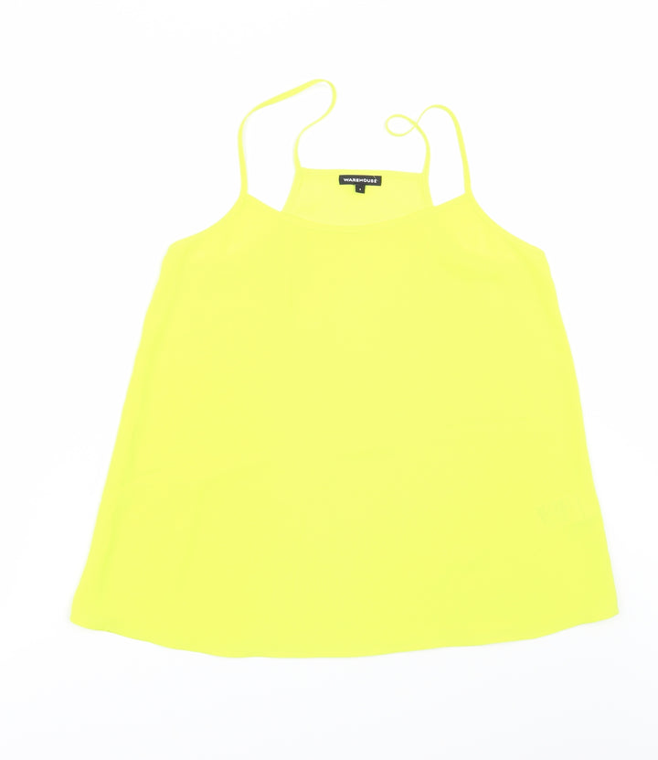 Warehouse Womens Yellow   Camisole Blouse Size S