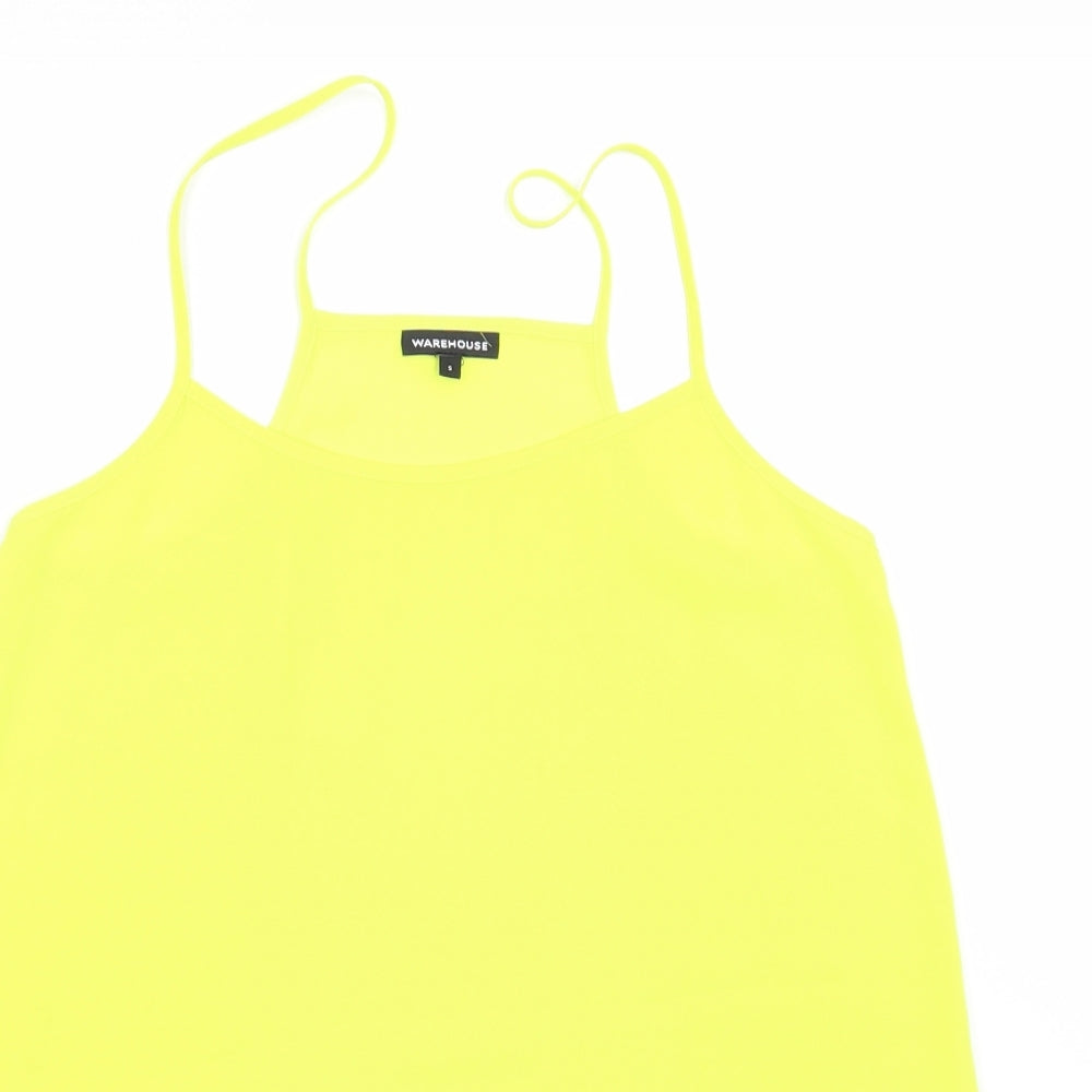 Warehouse Womens Yellow   Camisole Blouse Size S