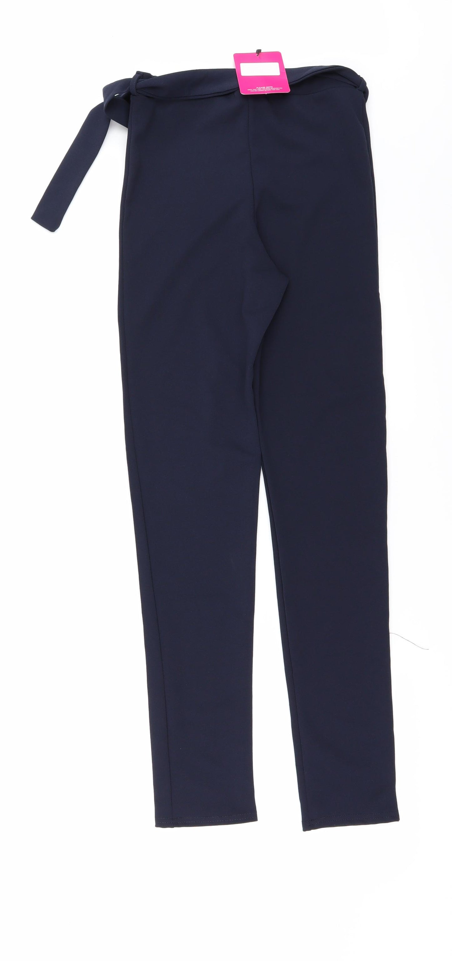 Pink Boutique Womens Blue   Trousers  Size 8 L29 in