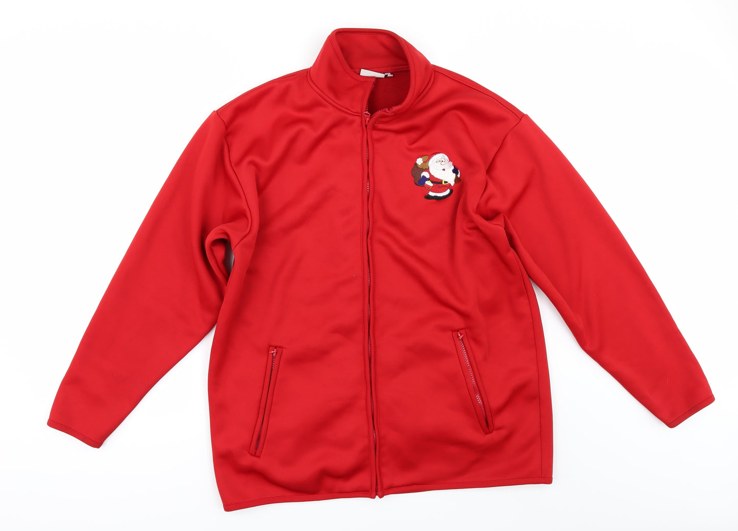 Dimensions Mens Red   Jacket  Size L  - CHRISMTAS