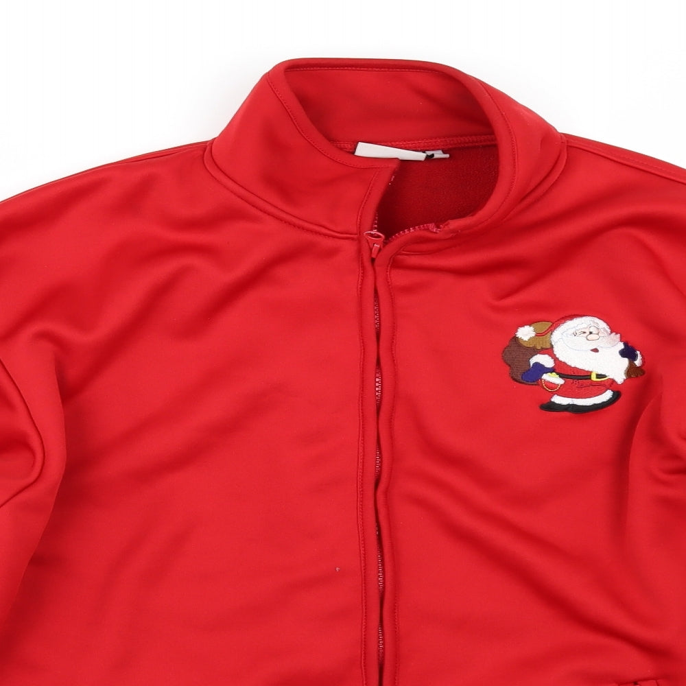 Dimensions Mens Red   Jacket  Size L  - CHRISMTAS