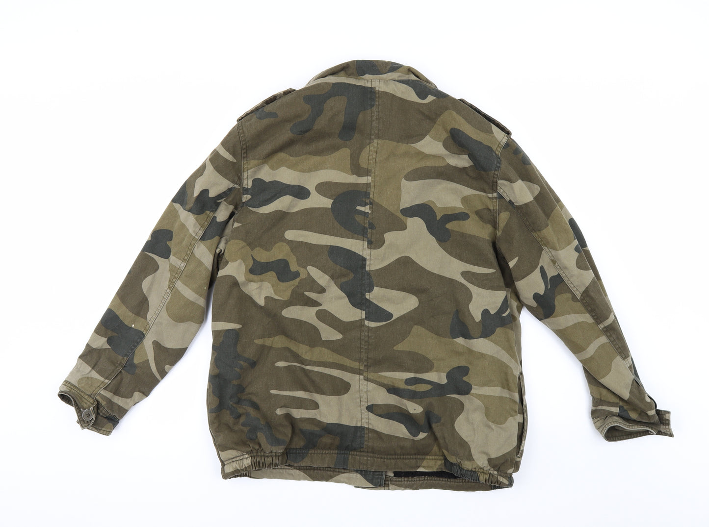 New Look Womens Green Camouflage  Jacket  Size 14