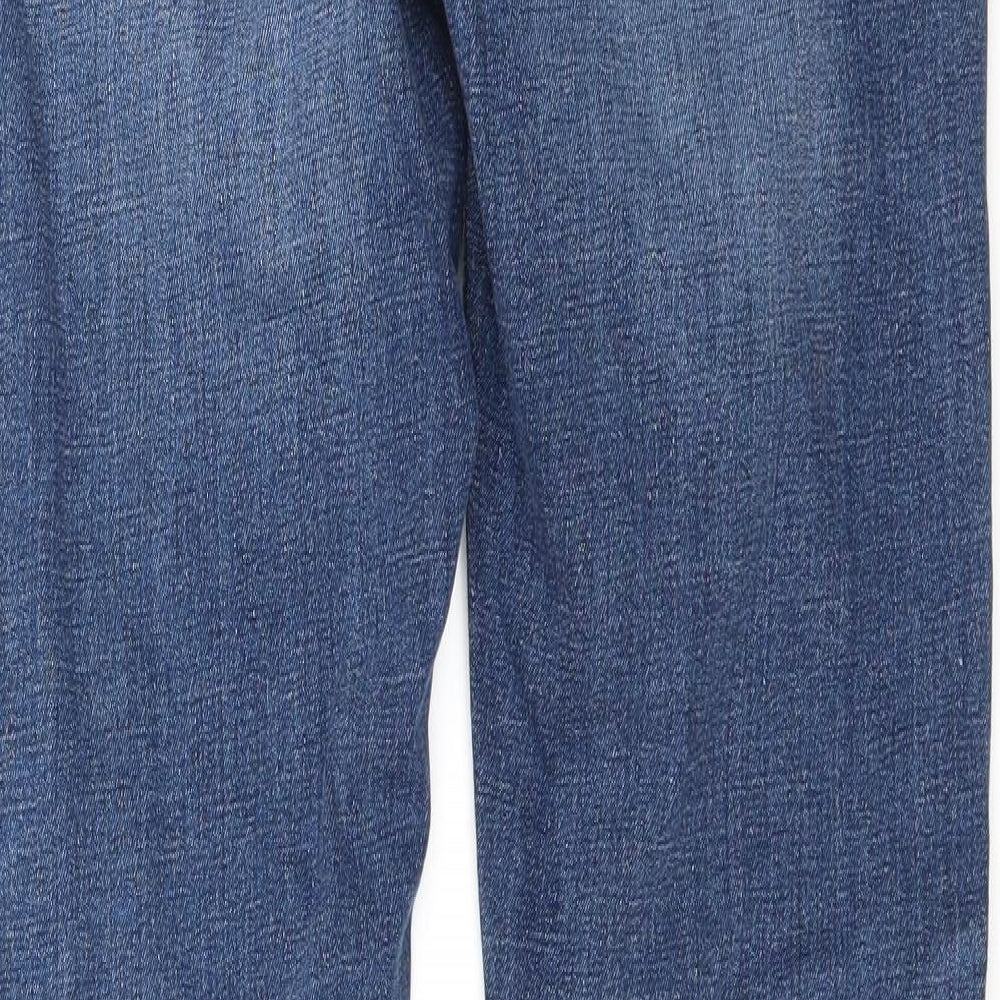 NEXT Mens Blue  Denim Straight Jeans Size 32 L31 in
