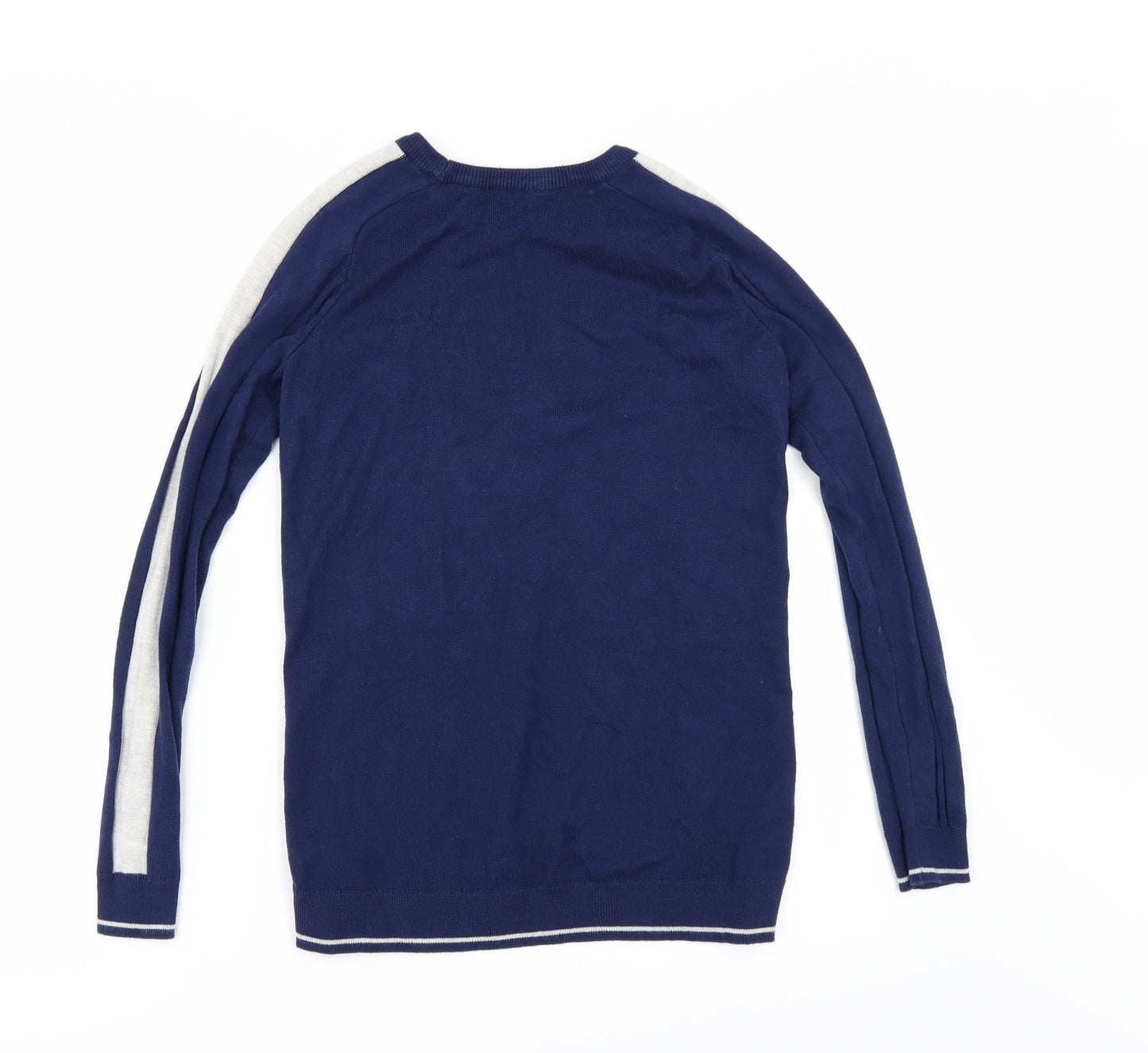 River Island Boys Blue   Pullover Jumper Size 11-12 Years