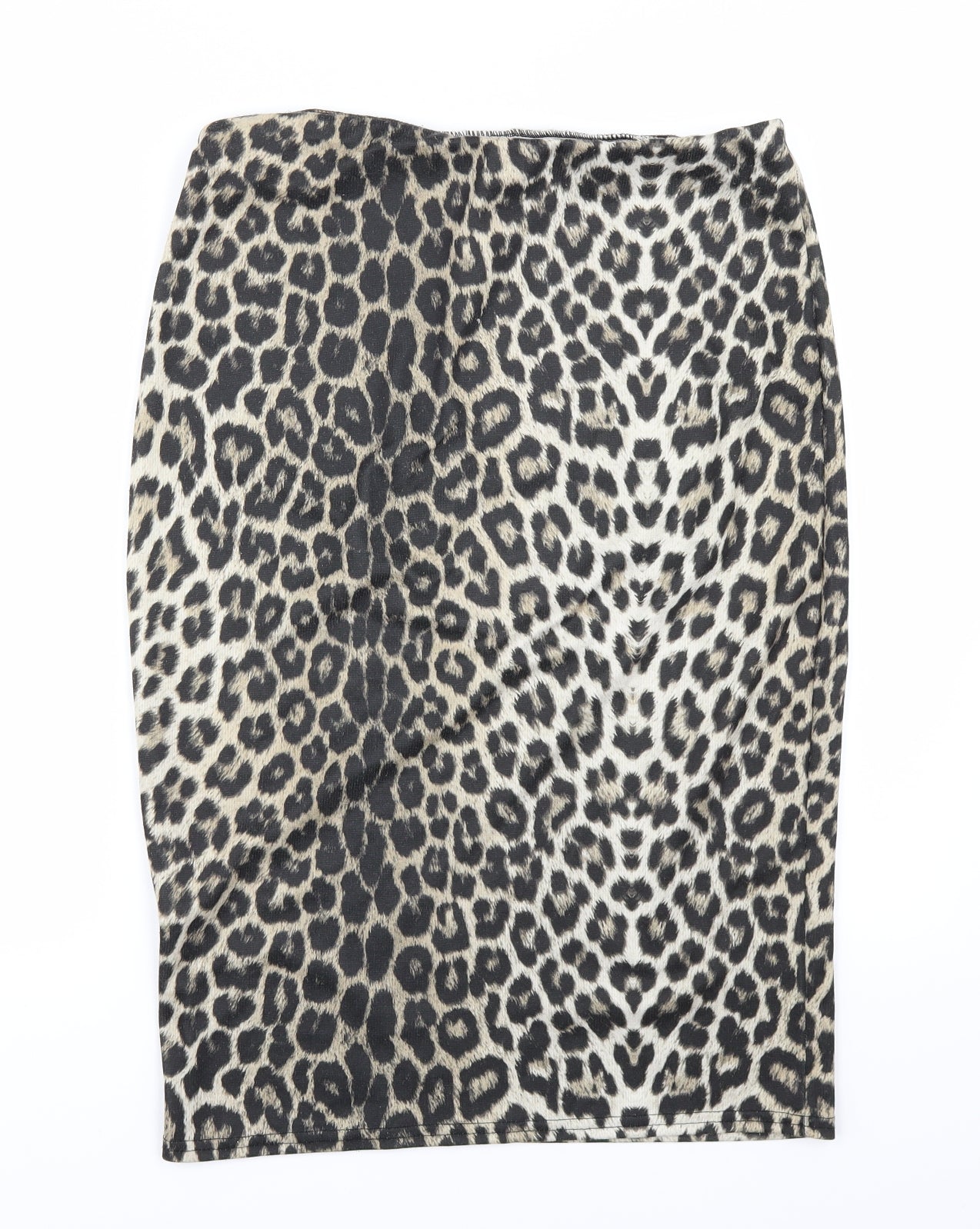 River Island Womens Beige Animal Print  Straight & Pencil  Size 14