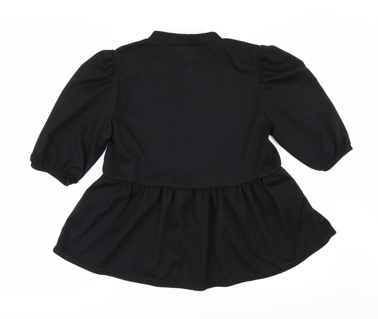 Miss Selfridge Womens Black   Tunic Blouse Size 12