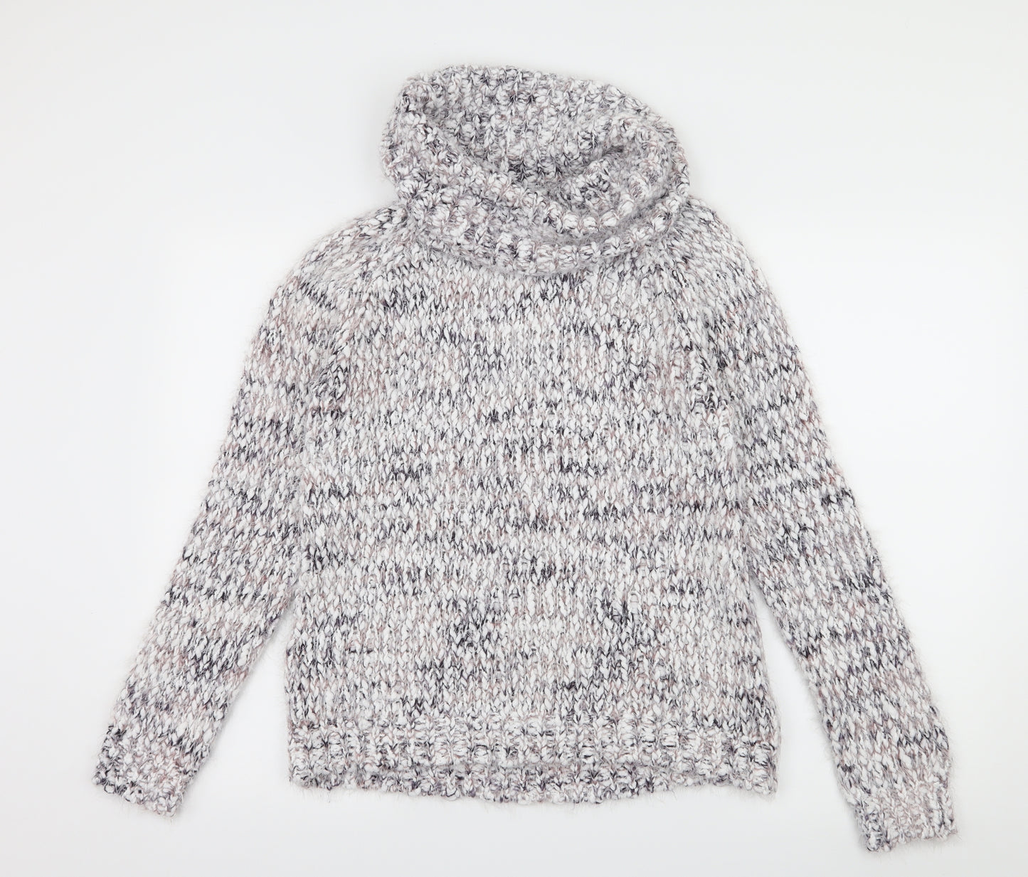 Apricot Womens White  Knit Pullover Jumper Size 12
