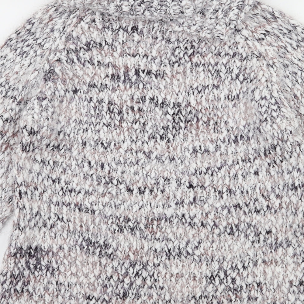 Apricot Womens White  Knit Pullover Jumper Size 12