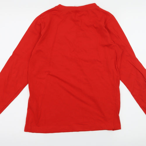Primark Boys Red  Jersey Basic T-Shirt Size 11-12 Years  - Marvel