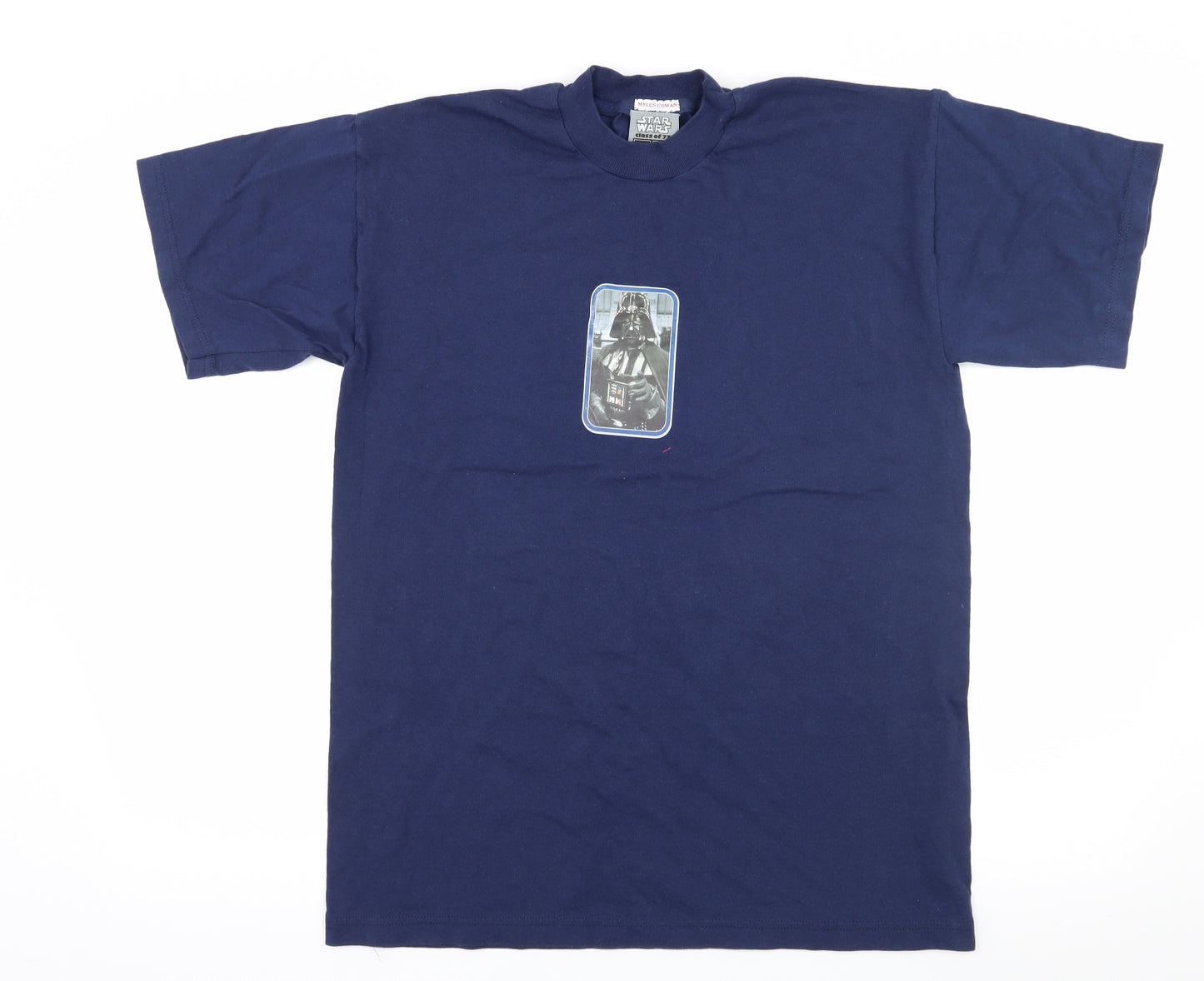 Screen Stars Mens Blue  Jersey  T-Shirt Size M  - Darth Vader