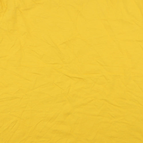 TU Mens Yellow  Jersey  T-Shirt Size 2XL