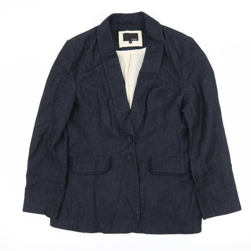 NEXT Womens Blue   Jacket Blazer Size 14