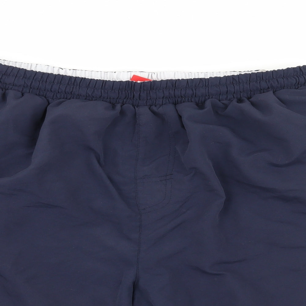 Slazenger Mens Blue Striped  Sweat Shorts Size 2XL
